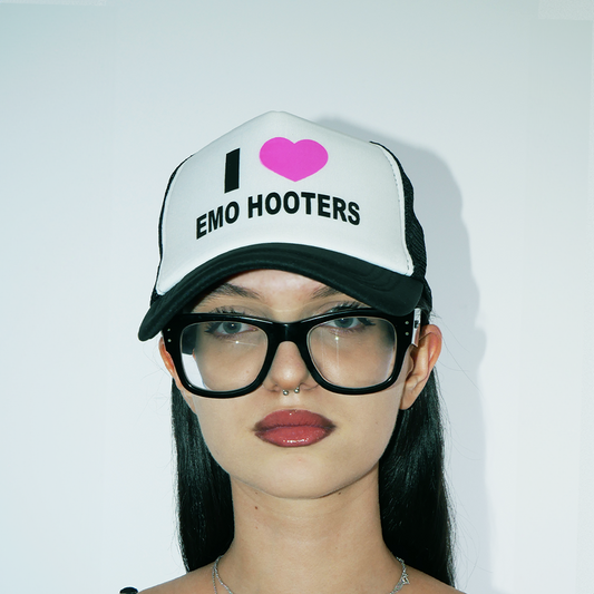 I Love EMO HOOTERS Trucker Hat