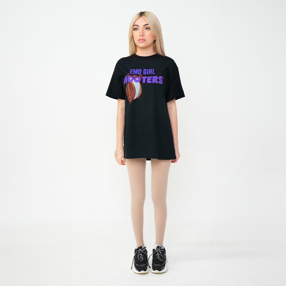 Emo Girl Hooters T-Shirt (unisex)