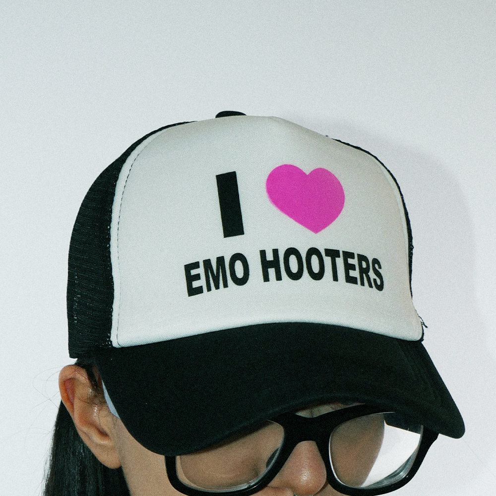 I Love EMO HOOTERS Trucker Hat